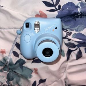 Blue mini 7+ instax camera (will drop the price if necessary)